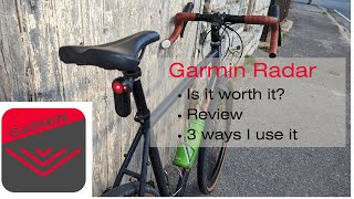 Garmin Bike Radar Is it worth it Three ways to use it [upl. by Priebe]