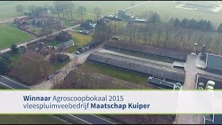 Agroscoopbokaal winnaar 2015 vleeskuikens Maatschap Kuiper [upl. by Pages672]