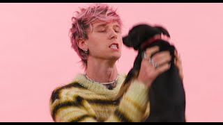 MGK Plays With Puppies While Answering Fan Questions [upl. by Erdnaed]