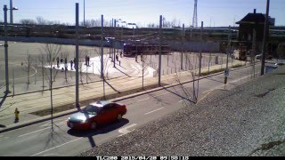 First TTC Streetcar Tested on new Cherry Street Loop [upl. by Hurless]