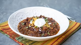 Three Bean Turkey Chili [upl. by Greg]