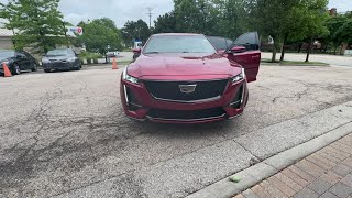 2021 Cadillac CT5 VSeries AWD Platinum Pkg Pano Roof Parking Pkg Northbrook Arlington Heig [upl. by Alyac204]