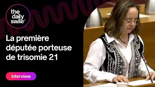 La première députée porteuse de trisomie [upl. by Kcir]