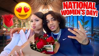 I SUPRISED Brooklyn Queen For National Women’s Day ❤️🌹 Gets Emotional 🥹 [upl. by Eadwine240]