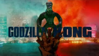 Godzilla vs king kong trailer stopmotion HD [upl. by Gascony153]