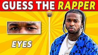 Guess The Rapper By Their Eyes 👀 😱 99 Fail  FUN 2 QUIZ [upl. by Vanderhoek]