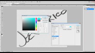 How to create a watermark from your signature using Adobe Photoshop [upl. by Gottuard]