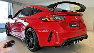 2023 Honda Civic Type R  Visual Review Sound Exterior Interior amp LogR [upl. by Ambrosane825]