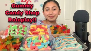 ASMRGummy Candy Shop Roleplay 🍬🍭😋 [upl. by Leaper365]