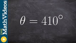 How to determine the coterminal acute positive angle [upl. by Lepley]