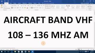 VHF Aircraft band frequencies and what you might expect to hear and how to find local airport freque [upl. by Lletnahs]