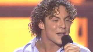 David Bisbal Mienteme OT 1 [upl. by Procora]