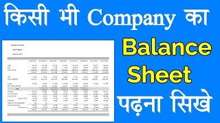 balance sheet stock market Company balance sheetbalance sheet of a company with ratio analysis [upl. by Cadman]