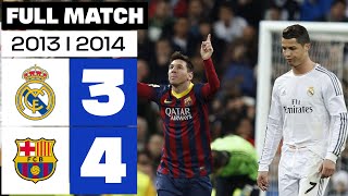 Real Madrid vs FC Barcelona 34 20132014 PARTIDO COMPLETO [upl. by Emmet315]