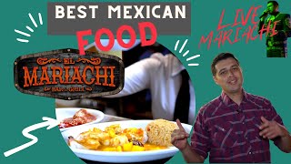 Ep 3 Best Mexican food in town with live MARIACHI EL Mariachi Bar amp grill Orange County Los Angeles [upl. by Adnowat]