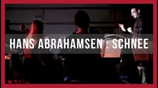 Crash Ensemble Perform  Hans Abrahamsen  Schnee Canon 2A excerpts [upl. by Onabru]