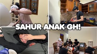 Aku Bangunin SAHUR ANAK GH SAHUR BARENG [upl. by Anihsat314]