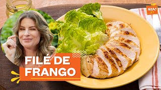 Filé de frango grelhado veja dica para deixar a carne macia e deliciosa  Cozinha Prática [upl. by Aneleiram]