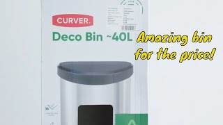 Curver Deco bin review 40L [upl. by Nauht490]