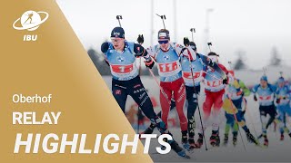 Oberhof 2023 Men Relay Highlights [upl. by Daron421]