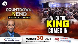 Sab Mar 30 2024  CJC Online Church  Countdown to the End  Dr Shion O’Connor  915 AM [upl. by Alida]