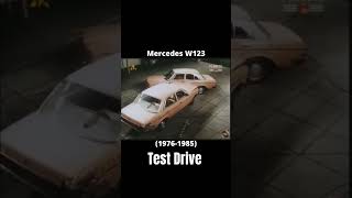 W123 240 D test drive Germany 🇩🇪 80smusic disco song musica moderntalking musicedition w123 [upl. by Chucho]