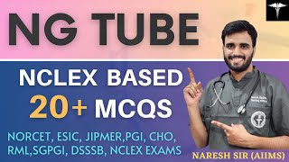 Nasogastric Tube NCLEX Quizzes  TN NURSING CLASSES\ Nursing important MCQs question and answers [upl. by Ayyn]