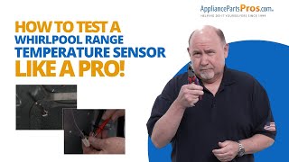 How to Test A Whirlpool Electric Range Oven Temperature Sensor WPW10181986 [upl. by Wu]