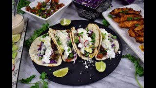 Chipotle Grilled Fish Tacos [upl. by Vanhomrigh100]