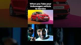 When you Take you Volkswagen vehicle to Service carmemes [upl. by Leigha]