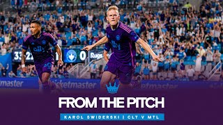 Karol Swiderski Extends to a Three Match Streak  Goal From the Pitch CLT v MTL [upl. by Selemas]