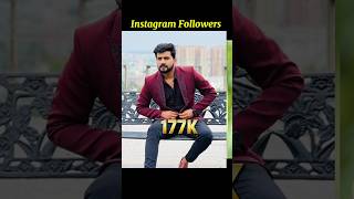 biggboss 8 contestants instagram followers  bigboss youtubeshorts shorts [upl. by Alaik]