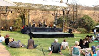 Soweto String Quartet at Raintree Gardens Harare Zimbabwe [upl. by Ellerahs]