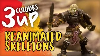 Painting Runewars Reanimated Skeletons  Hobby Boot Camp [upl. by Ohcamac]