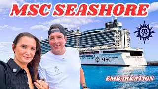 MSC Seashore Embarkation Rainy Labor Day [upl. by Dorion361]