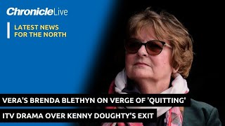 Veras Brenda Blethyn on verge of quitting ITV drama over Kenny Doughtys exit [upl. by Yendahc]