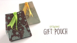 Origami Gift Pouch [upl. by Lilli]