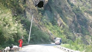 Kathmandu to Pokhara Beautiful High Way Road Nepal Tourism [upl. by Cacka]