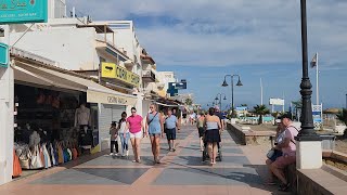 November 3rd 2024 Torremolinos Beach Walk Malaga Spain [upl. by Kenrick306]