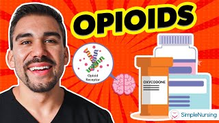 Opioid Pain Pharmacology Analgesics Nursing RN PN for NCLEX [upl. by Casi]