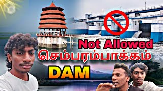 அனுமதி கிடையாத🚫🤯 Chembarambakkam Lake Dam  cyclone 🌀 Alarte ❌ [upl. by Pax]