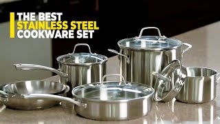 The Best Stainless Steel Cookware Set Of 2022 You Can Buy [upl. by Brott]