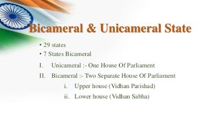 unicameral vs bicameral lagislature [upl. by Lyreb204]