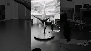 Pole gymnastics  Pole dance  Beginner Pole Combo routine poledance shortsfeed fyp explore [upl. by Ddej]