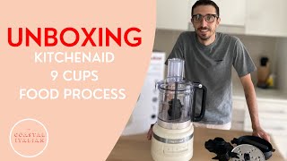 Unboxing KitchenAid 9 Cups Food Processor  2022 model [upl. by Aelc]