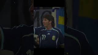 Long Hair Messi🤩 l football messi aftereffects 4k argentina fyp goat [upl. by Eimrej]