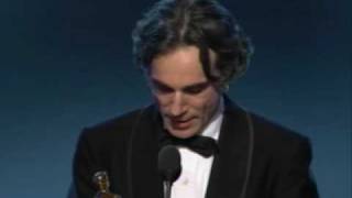 Daniel DayLewis winning an Oscar® for quotThere Will Be Bloodquot [upl. by Reynold671]