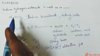 Sodium hydrogencarbonate is used as an  CLASS 10  COMPOUNDS OF COMMON USE  CHEMISTRY [upl. by Dnana]