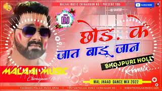 Malai Music Chhod Ke Jat Badu Jaan Pawan Singh Top Holi Song 2022 Dj Malai Music chiraigoan Dj [upl. by Latoye]