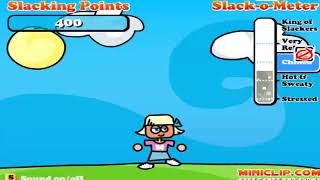 Miniclip A Day Of Slacking Flash Game Gameplay [upl. by Adni]